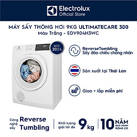 Mua  Mới 2024  Máy sấy thông hơi 9kg UltimateCare 300 - Trắng EDV904H3WC - Hàng chính hãng