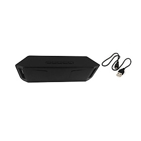 Sc208 Dual Speaker Subwoofer Mini Bluetooth Speaker Black