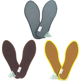 Combo 3 đôi lót giày Hương Quế (CI-01, CI-03, CI-04) giúp khử hôi chân - phòng cảm cúm tốt cho sức khỏe