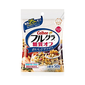 Gói 50g Ngũ Cốc Trái Cây Calbee Nhật Bản