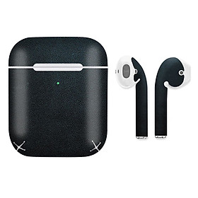 Mua Miếng dán skin chống bẩn cho tai nghe AirPods in hình Vân Da - Da010 (bản không dây 1 và 2
