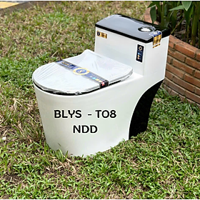 Mua Bồn cầu nguyên khối Juno Sofa Yoshi nano kháng khuẩn CTT08NDD 680 x 380 x 720mm