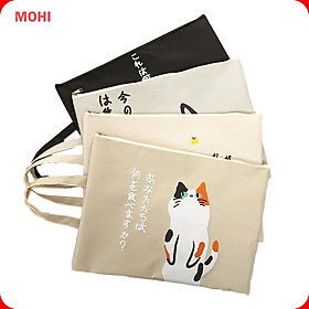 Túi Đựng Tài Liệu Hình Mèo MOHI MT6 - Hàng Chính Hãng (Giao Ngẫu Nhiên)