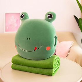Mua BỘ CHĂN GỐI VĂN PHÒNG 3in1 ẾCH CON