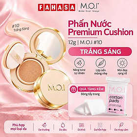 Phấn Nước M.O.I Premium Baby Skin Cushion SPF 50+ PA+++ 12gr - Kiềm Dầu, Che Khuyết Điểm