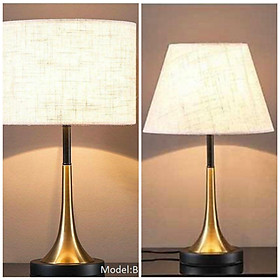 Mua Đèn Bàn Trang Trí Phòng Ngủ Thân Hợp Kim Mạ Đồng Cao Cấp Kiểu Dáng Hiện Đại Sang Trọng Đèn Ngủ Để Bàn Chao Vải