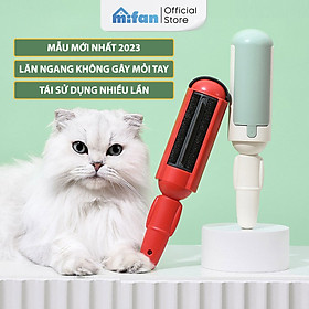 Mua Căy lăn bụi lông chó mèo tĩnh điện đa năng Mifan - Bàn chải lưỡi silicon hai chiều hút sạch hiệu quả - Vệ sinh vải quần áo  chăn ga  nệm  sofa