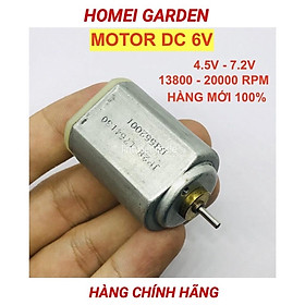 Motor mini DC 4.5V 6V 7.2V từ tính mạnh tốc độ 13800 - 20000 RPM sử dụng làm xe tàu RC - mãKG007