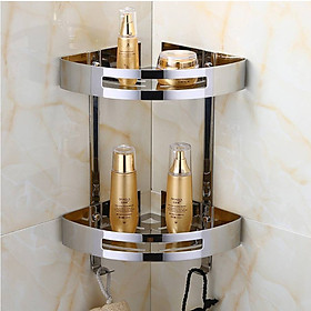 Mua Kệ góc 2 tầng inox304 dạng hộp dày