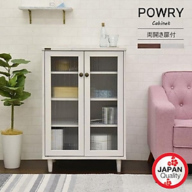 Tủ bếp Powry Japan 9060 - Màu trắng có vân