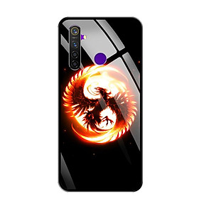 Ốp lưng kính cường lực cho điện thoại Realme 5 Pro - 0238 PHUONGHOANGLUA - Hàng Chính Hãng