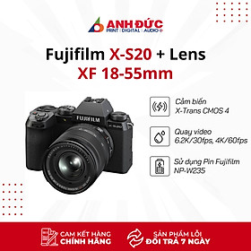 Mua Máy Ảnh Fujifilm X-S20 | Fuji XS20 - Hàng Chính Hãng