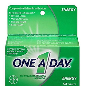 One-A-Day All Day Energy Multivitamin / Multimineral Supplement | 50 Tablets