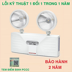 Mua Đèn sạc chiếu sáng khẩn cấp KENTOM KT 750 PIN có tem PCCC - Hàng Chính Hãng