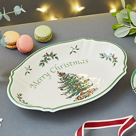Mua Khay đựng đồ ăn họa tiết cây thông Giáng Sinh nhập khẩu Anh Quốc PM Xmas Tree XT5459-X