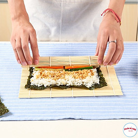 Hình ảnh Mành Tre ONGTRE làm Cơm cuộn (Kimbap) Hàn Quốc | ongtre (Vietnam)