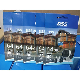Thẻ nhớ DSS P500-64 64GB Thẻ nhớ UHS-I U1 Class 10 tốc độ đọc 80Mb s