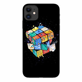 Ốp lưng in cho Iphone 11   Rubik Vũ Trụ