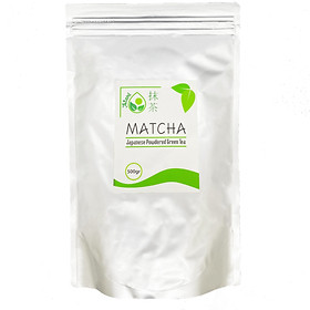 Bột Trà Xanh Nhật Bản Matcha Atani - 100% bột Matcha tự nhiên - Gói 500g / Hàng nhập khẩu trực tiếp từ Nhật Bản