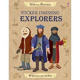 Sách tiếng Anh - Sticker Explorers Usborne