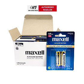 Hộp 20 Viên Pin AA / AAA Maxell Alkaline 1,5V - Hàng chính hãng