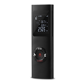 131Ft Mini Laser Distance Measure LCD Backlight Display M/In/Ft Area and Volume Pythagorean Measurement Laser Distance