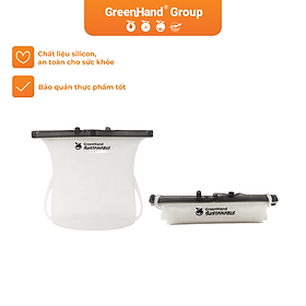 Mua Túi Bảo Quản Thực Phẩm Silicon GreenHand nhanh chóng  tiện lợi  an toàn  đạt chuẩn quốc tế