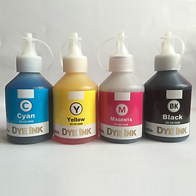 Mua Bộ Mực in phun màu 100ml Dùng cho máy in Epson L310  L360  L805  T60  L800  L120  L1300  L1800