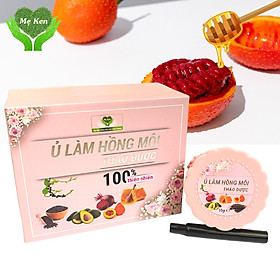 Son Dưỡng Môi Gấc Dền MẸ KEN - Ủ hồng môi thảo dược 100% thiên nhiên, dưỡng môi, dưỡng ẩm môi, giảm thâm môi NEW