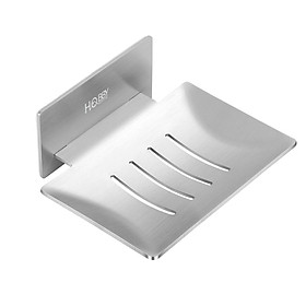 Kệ xà phòng tắm Hobby SB5 Inox 304 dán tường gạch men - Khay đựng xà bông cao cấp cho căn hộ nhà phố dán tường - có keo dán, không rỉ sét