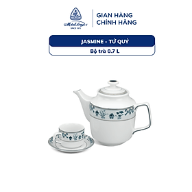 Mua Bộ Trà Sứ Minh Long  0.7 L - Jasmine - Tứ quý