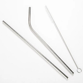 Mua Bộ Ống Hút Inox Thép Không Rỉ Kèm Cọ Rửa / Set Stainless steel Straw include washing brush