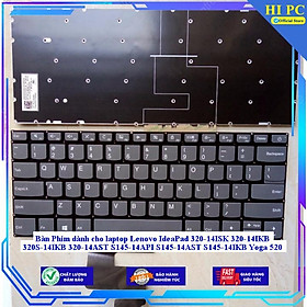 Bàn Phím dành cho laptop Lenovo IdeaPad 320-14ISK 320-14IKB 320S-14IKB 320-14AST S145-14API S145-14AST S145-14IKB Yoga 5 - Hàng Nhập Khẩu 