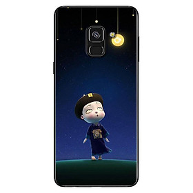 Ốp Lưng Dành Cho Samsung Galaxy A8 2018 - Mẫu Cương Thi Nhìn Trăng