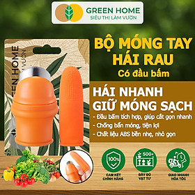 Mua Bộ Móng Tay Hái Rau GreenHome  Có Đầu Bấm  Chống Bẩn Móng Tay  Bấm  Ngắt  Hái Rau Củ  Tiện Lợi