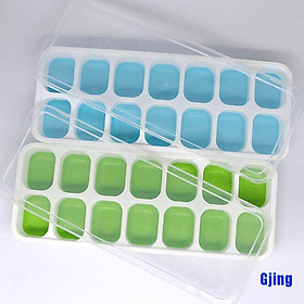 Mua Khay đá silicon  dễ tháo lăp  an toàn loại 14 ô có nắp đậy