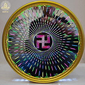 Mua Đèn Hào Quang Chữ Vạn Bodhi Led - Chuyên Decor Trang Trí Phòng Thờ  Không Gian Tâm Linh