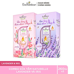 Hộp quà Sữa tắm dưỡng da thiên nhiên Enchanteur Naturelle sạch sâu