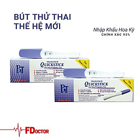 Bộ 2 HỘP BÚT THỬ THAI NHANH QUICKSTICK MIDSTREAM THẾ HỆ MỚI CỦA DÒNG DỤNG