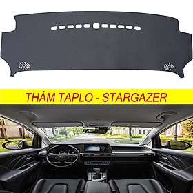 [ HYUNHDAI STARGAZER  ] Thảm taplo da cacbon,vân gỗ, da lộn, da pu mới nhất chuẩn form