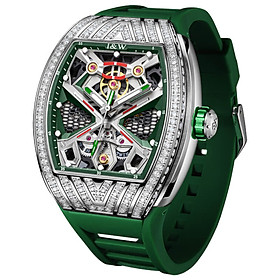 Đồng hồ nam chính hãng I&W Carnival 760G-S2 Kính sapphire chống xước,Chống nước 50m,BH24 tháng,máy Automatic ( cơ) ,dây cao su chính hãng chống nước tuyệt đối,vỏ thép không gỉ bền bỉ