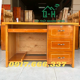 Mua BÀN LÀM VIỆC VĂN PHÒNG GỖ SỒI MÀU NÂU 1M2X175X60CM