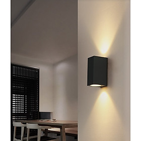 Mua Đèn Hắt Tường Chống Nước 2 Đầu Chiếu Sáng DT-5603 - 10W Ánh Sáng Vàng Thân Nhôm - Chip Led Siêu Sáng - Có Video