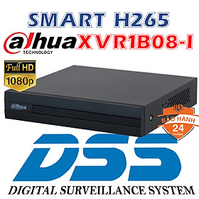 Đầu ghi hình camera 8 kênh 2MP H.265+ AI-Coding Dahua DH-XVR1B08-I hàng chính hãng DSS Việt Nam