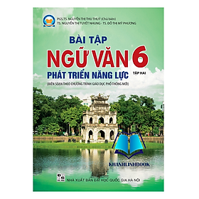 Sách - Bài tập Ngữ Văn 6 Phát triển năng lực - Tập 2 ( Cánh diều )