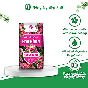 Mua Giá thể trồng hoa hồng Sfarm - Bao 20dm3 ~ 7kg