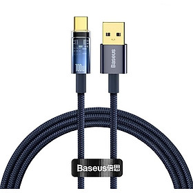 Mua Dây Cáp Sạc Tự Ngắt Siêu Nhanh Baseus Explorer Series Gen2 Auto Power-Off 100W(USB to Type-C Fast Charging & Data Cable)  hàng chính hãng