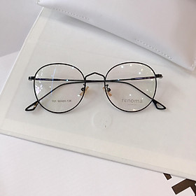 Kính gọng Mắt tròn REN Kim loại cao cấp