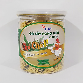 Gà sấy rong biển vị tỏi ớt Chà Chà TNP hũ 100g