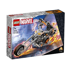 Đồ Chơi Lắp Ráp LEGO Superheores Xe Đua Mô Tô Của Ma Tốc Độ 76245